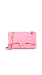 What Goes Around Comes Around Chanel Pink Cotton Shoulder Bag