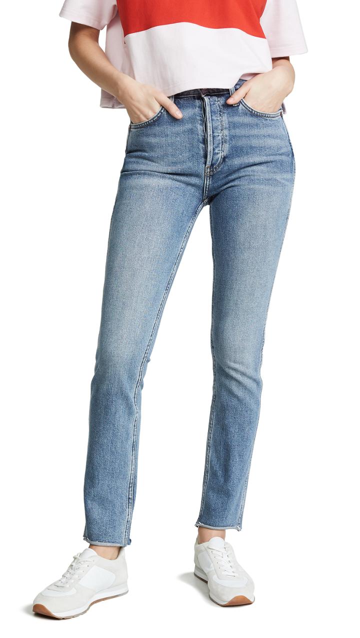 Re Done Double Needle Jeans