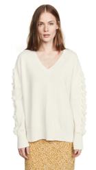 Barrie V Neck Cashmere Pullover