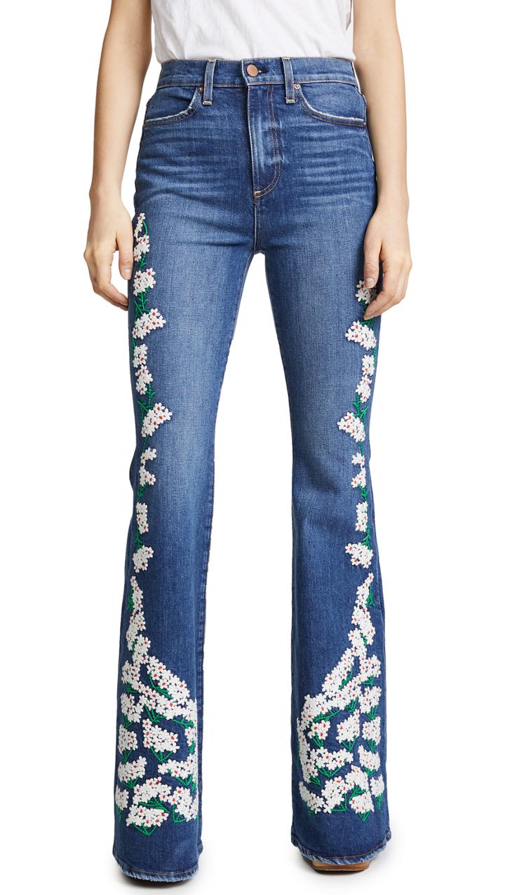 Ao.la By Alice + Olivia Ao. La By Alice + Olivia Beautiful High Bell Jeans