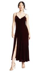Nicholas Velvet Slip Dress