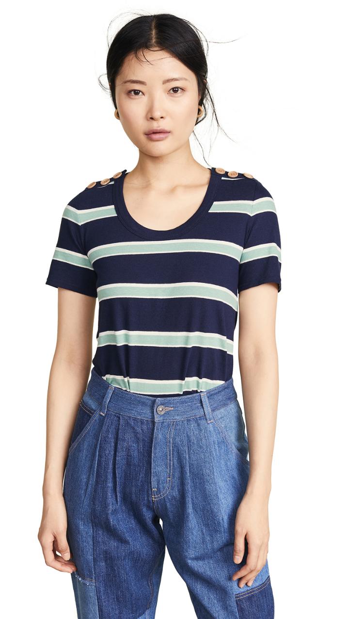 Veronica Beard Jean Dominica Tee