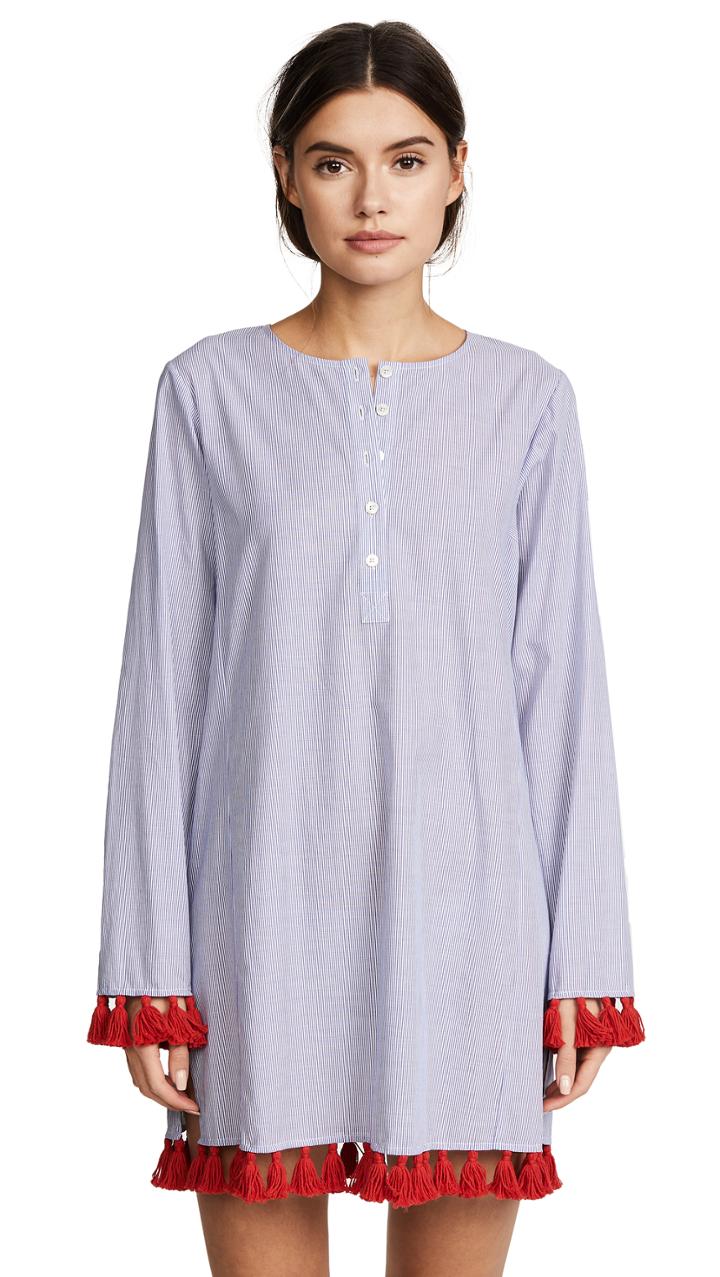 Tory Burch Tassel Cover Up Tunic