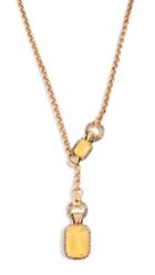 Ef Collection 14k Gold Rainbow Necklace