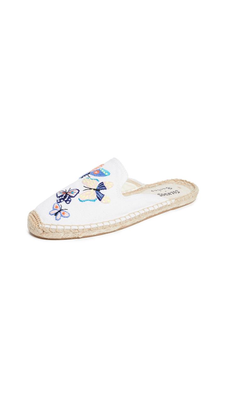 Soludos Butterflies Mules Espadrilles