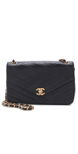 Wgaca Vintage Vintage Chanel Diagonal Bag