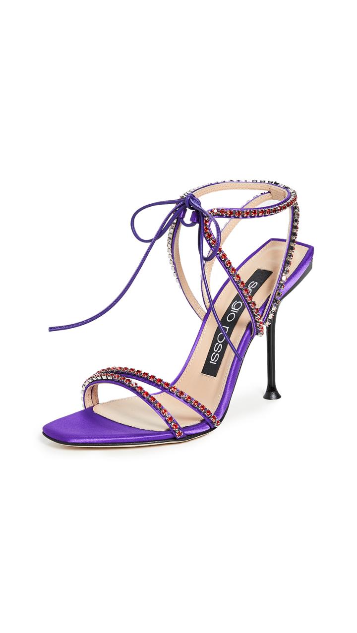 Sergio Rossi Milano Diamonds Sandals
