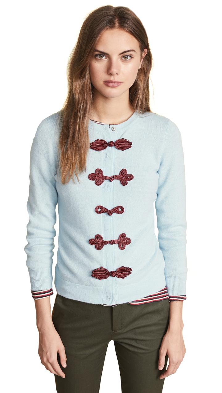 Le Superbe Cashmere Chinoise Cardigan