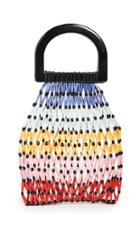 Alice Olivia Selena Beaded Handle Bag