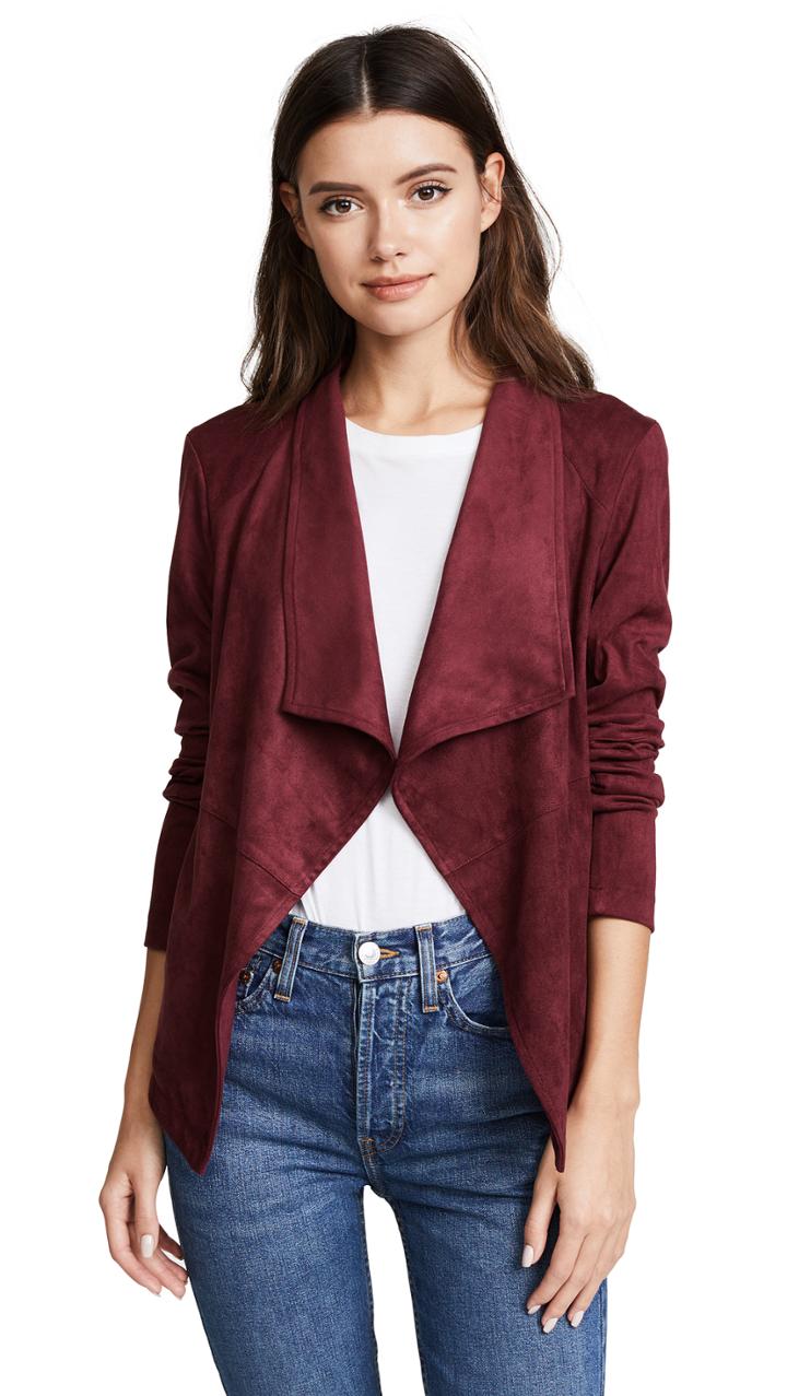 Bb Dakota Wade Faux Suede Jacket