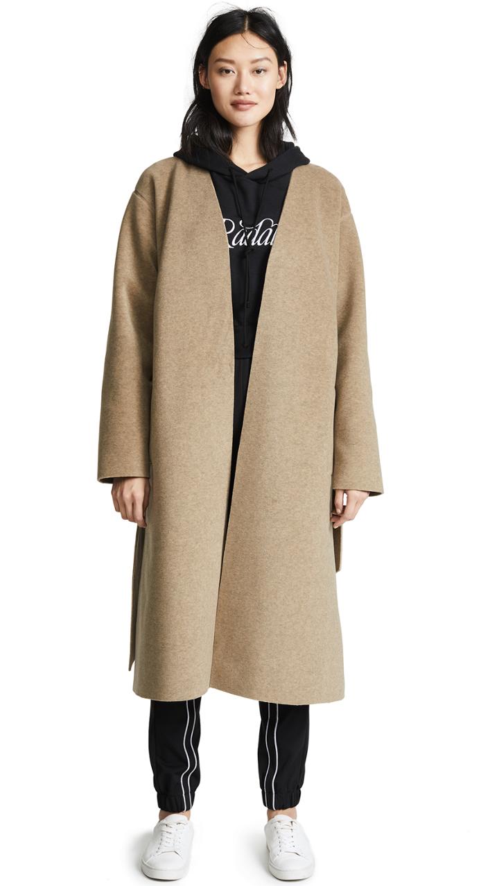 Live The Process Duster Wrap Coat