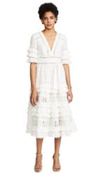 Zimmermann Corsair Frill Tier Long Dress