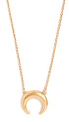 Madewell Crescent Pendant Necklace