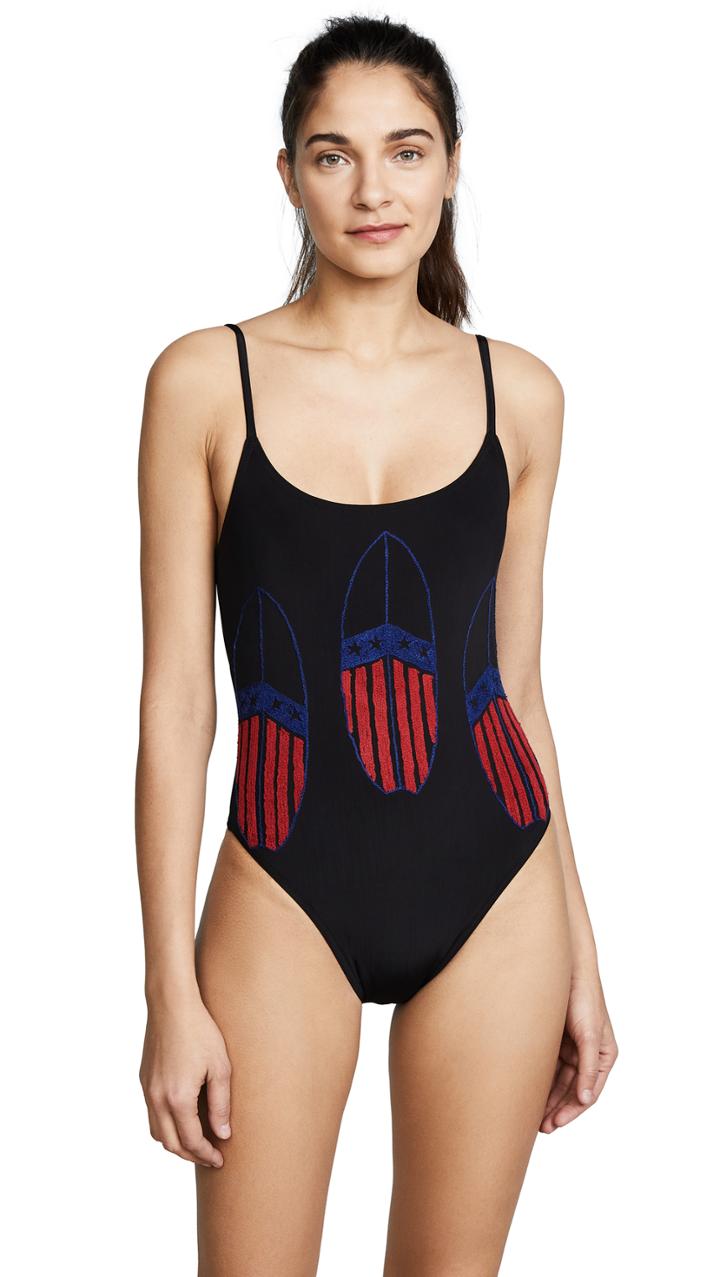 Banner Day Surf Boards One Piece