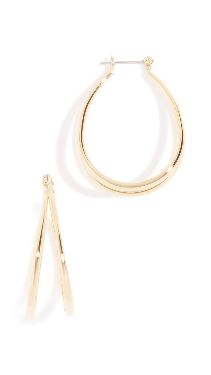 Luv Aj Florence Hoop Earrings