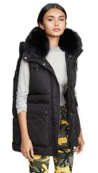 Army By Yves Salomon Fox Trim Vest