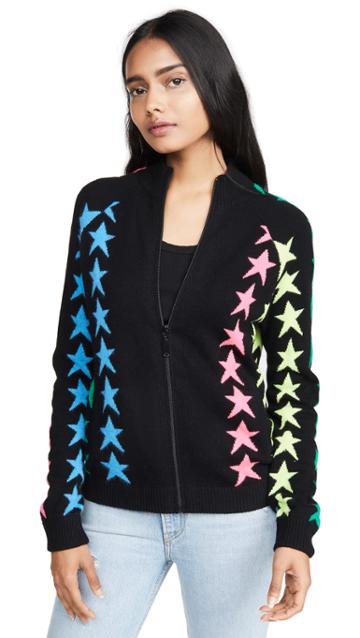 One By Threads Of Prvlg One By Star Cashmere Zip Up