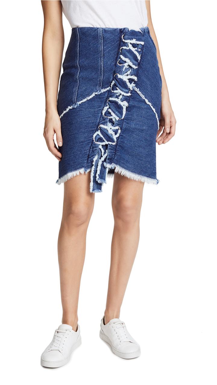 Iro Boston Denim Skirt