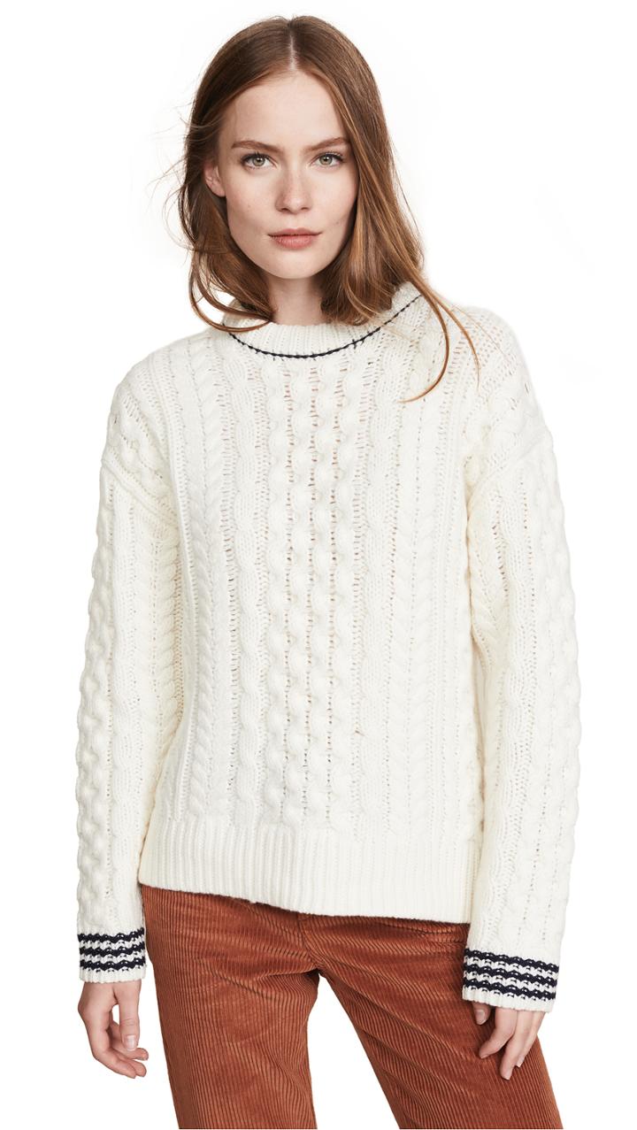 Rag Bone Brighton Aran Sweater