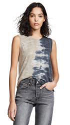 Raquel Allegra Fitted Muscle Tank