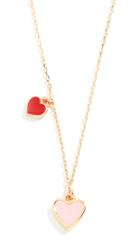 Shashi Enamel Heart Multi Necklace