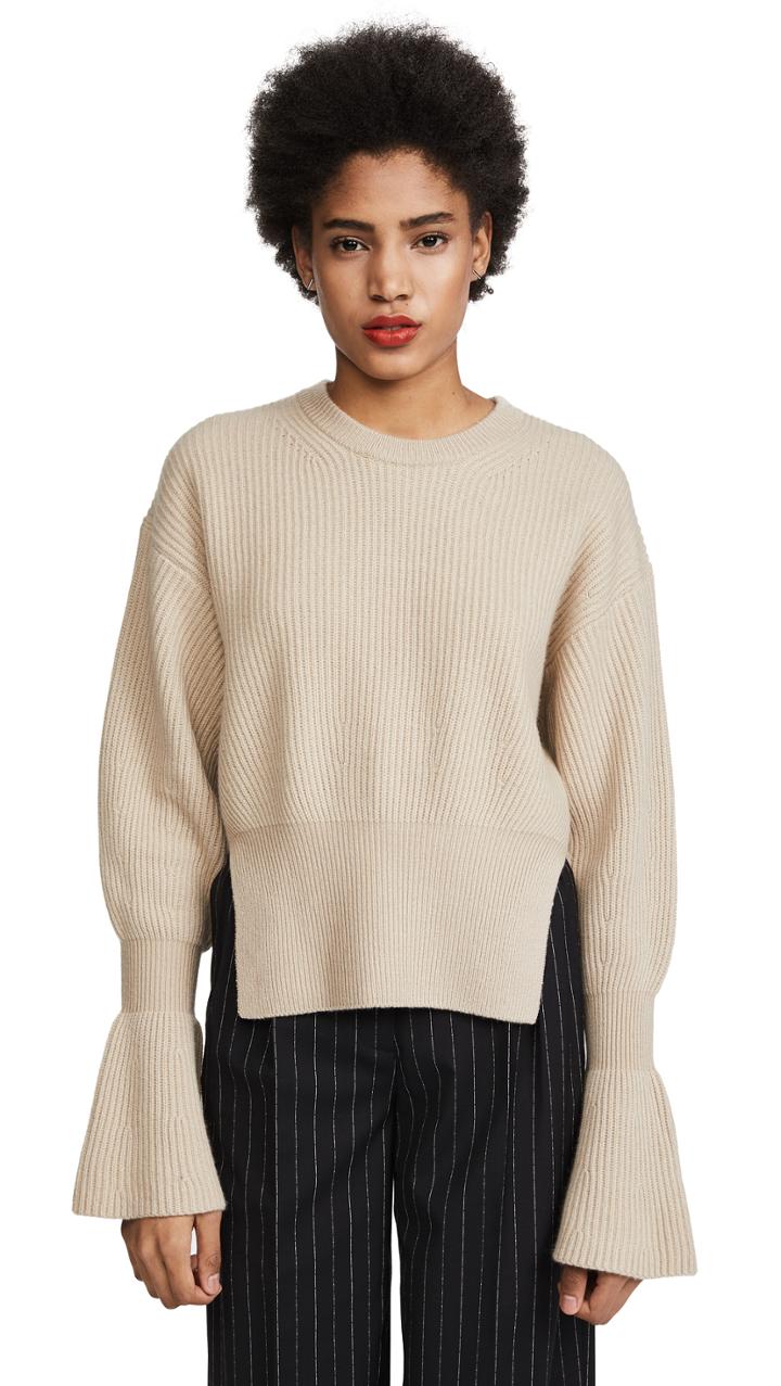 Alexander Wang Engineered Pullover With Side Slits