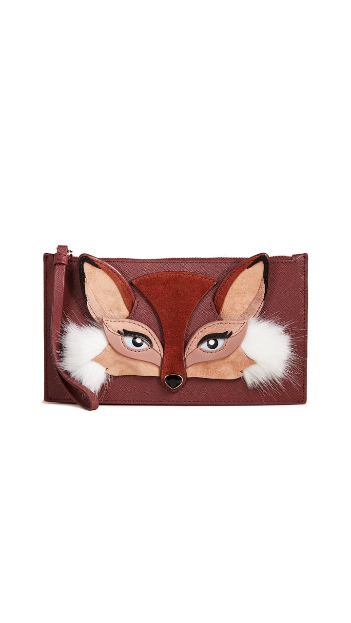 Kate Spade New York So Foxy Fox Ariah Wristlet