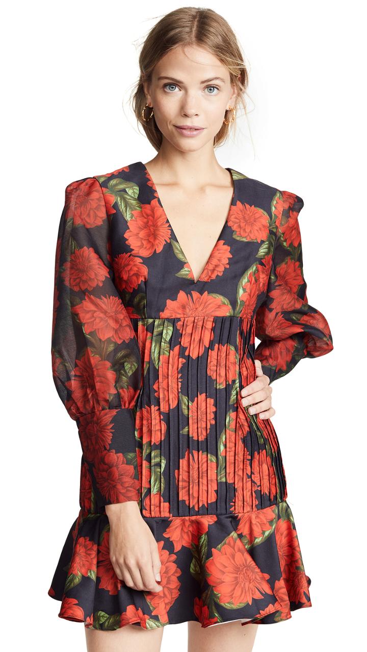 Keepsake Step Aside Long Sleeve Dress