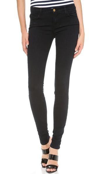 J Brand 624 Photo Ready Stacked Super Skinny Jeans - Blue Bird