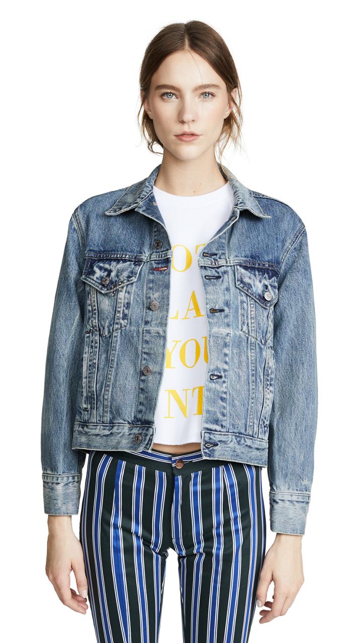 Sandy Liang Wells Denim Jacket