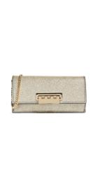 Zac Zac Posen Earthette Flat Clutch Crossbody Bag