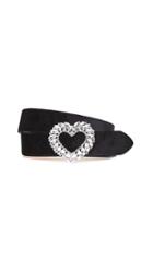 Kate Spade New York Velvet Heart Buckle Belt