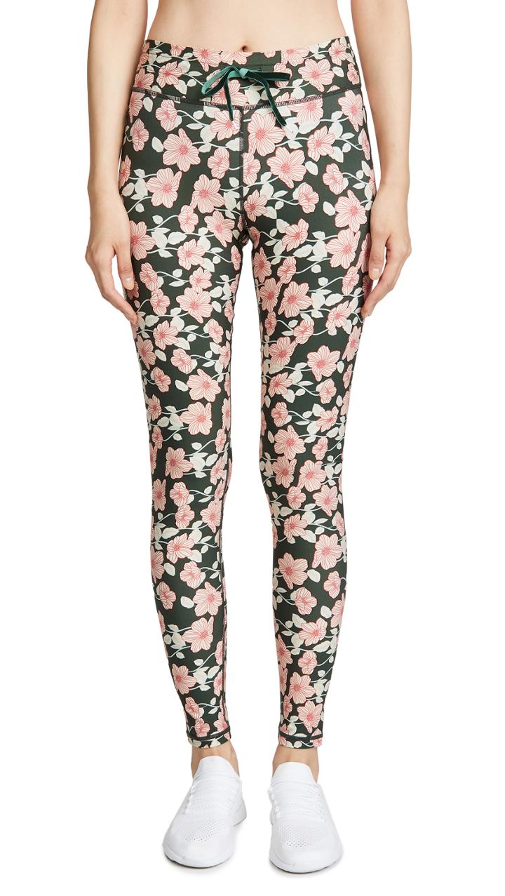 The Upside Poppy Floral Yoga Pants