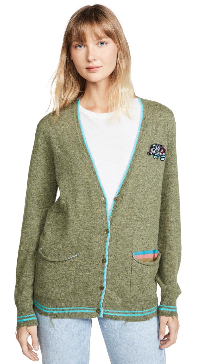 Le Superbe Lucky Elephant Bf Cashmere Sweater