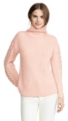 Tse Cashmere Cashmere Turtleneck With Braided Cording