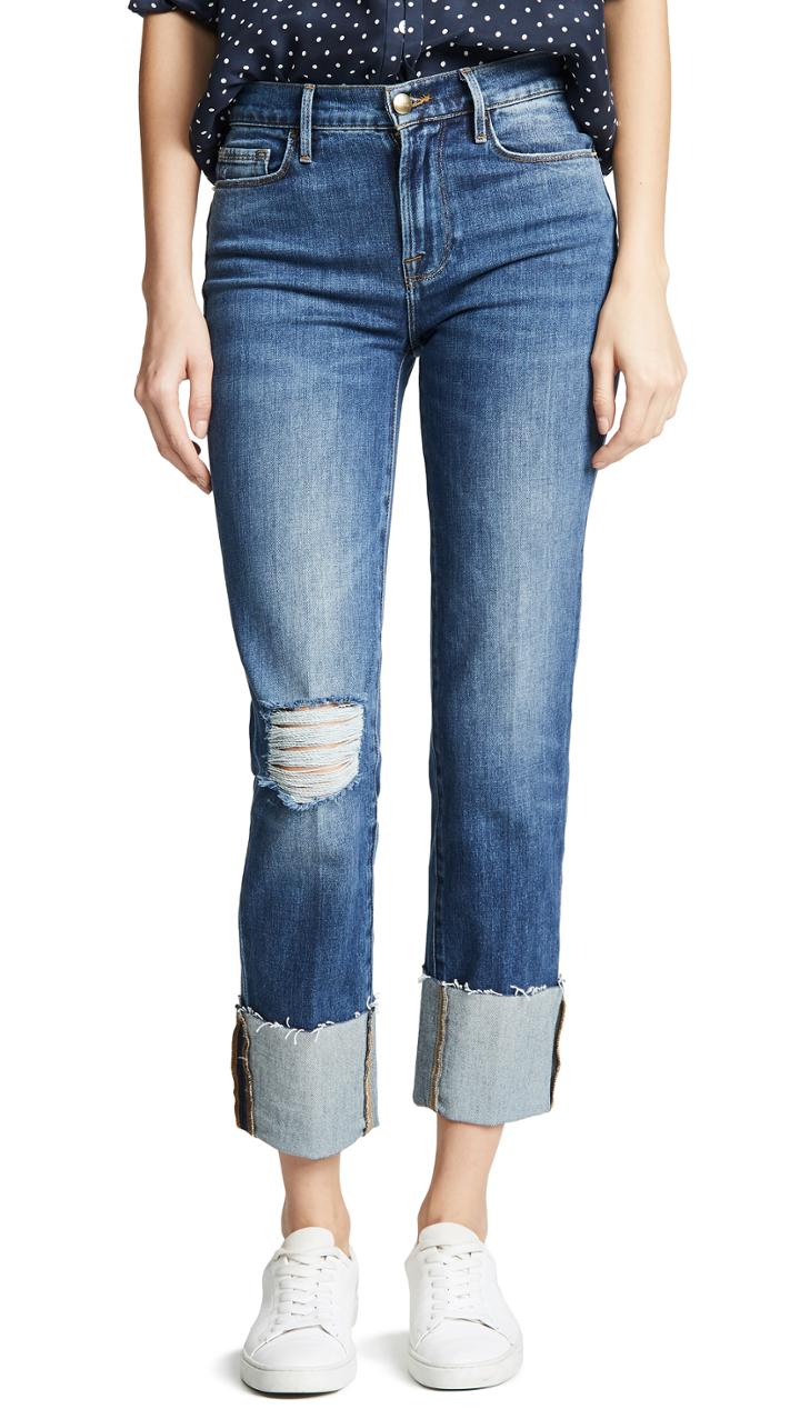 Frame Le Nouveau Big Cuff Jeans