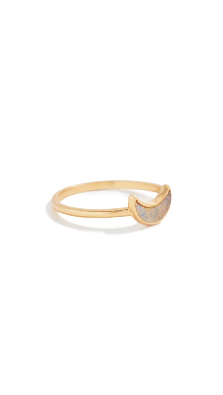 Madewell Crescent Moon Ring