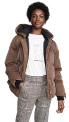 Scotch Soda Maison Scotch Metallic Quilted Jacket