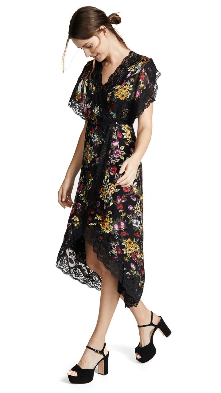 Alice Olivia Adele Wrap Dress