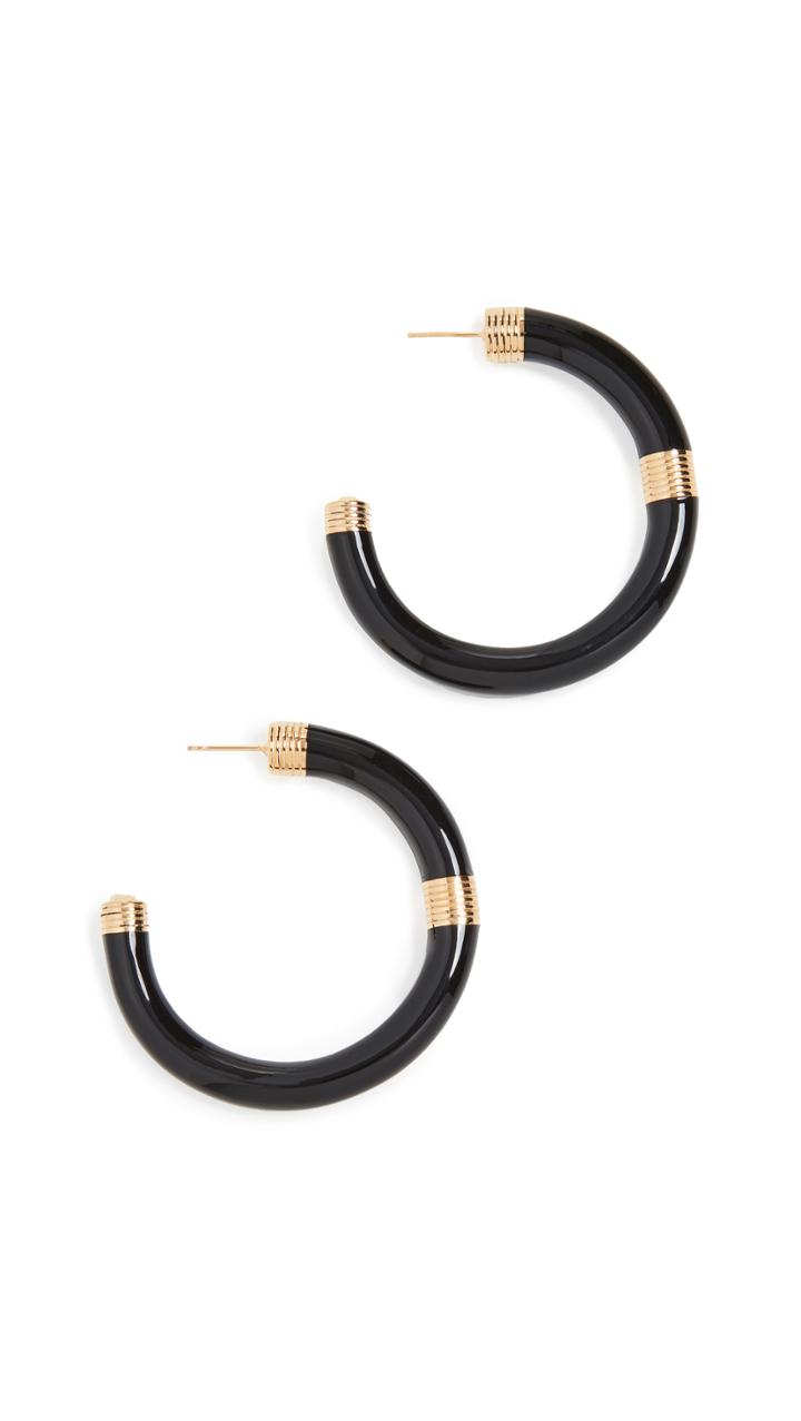 Aurelie Bidermann Katt Hoops Earrings