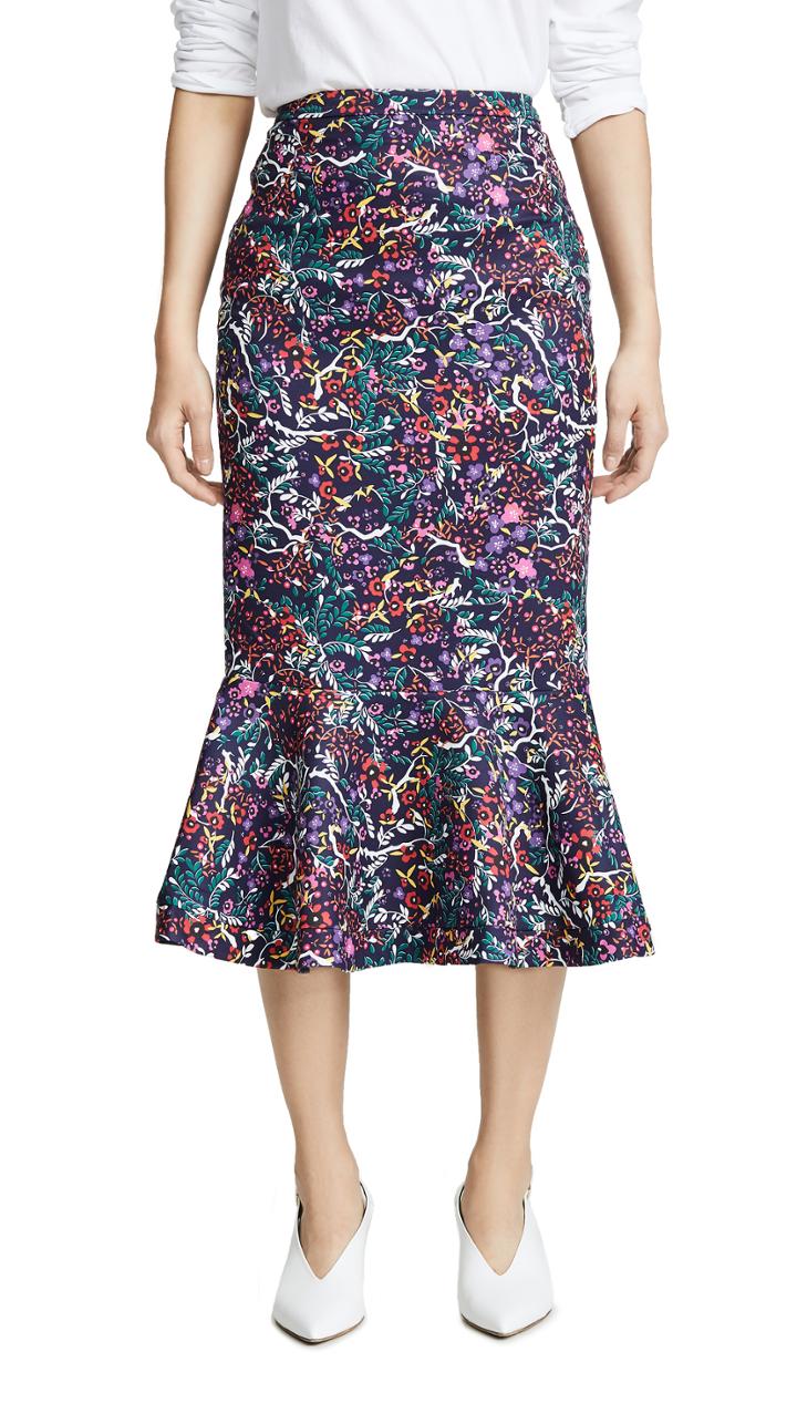 Saloni Portia Midi Skirt