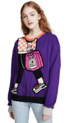Michaela Buerger I Love Paris Carryall Sweatshirt