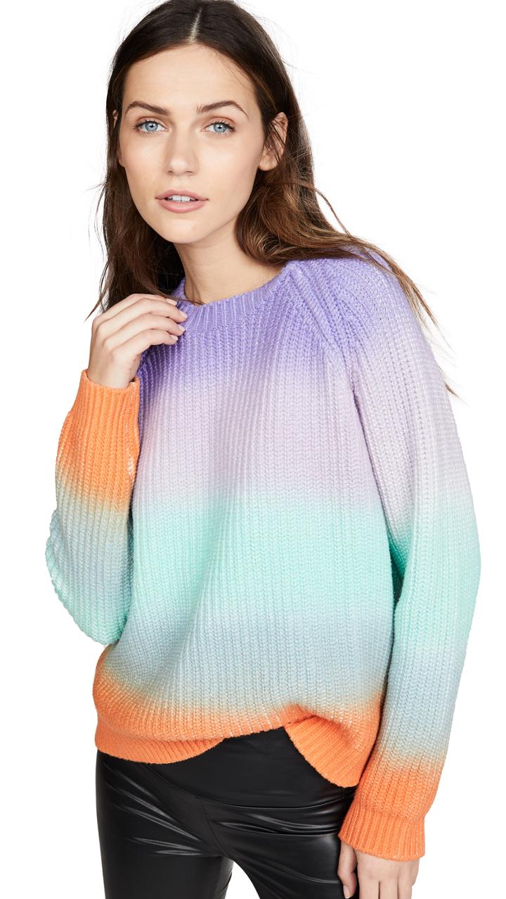 Alice Olivia Dona Raglan Sleeve Pullover