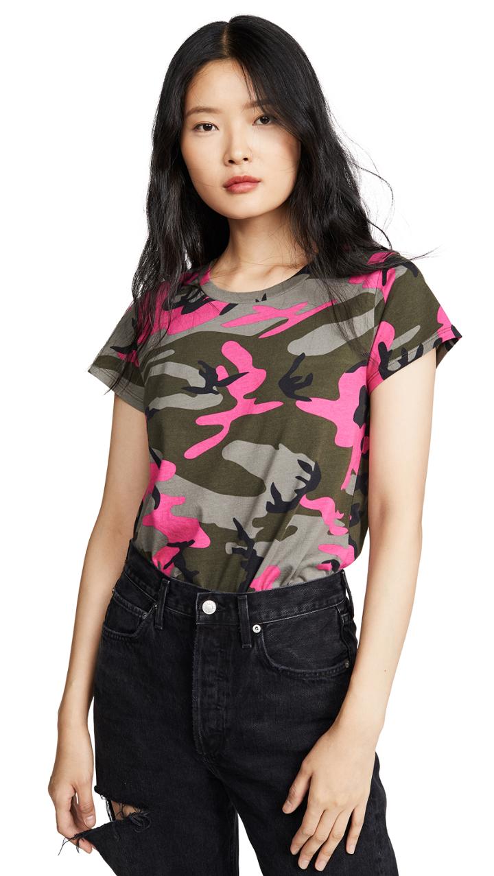 Pam Gela Pop Camo Tee