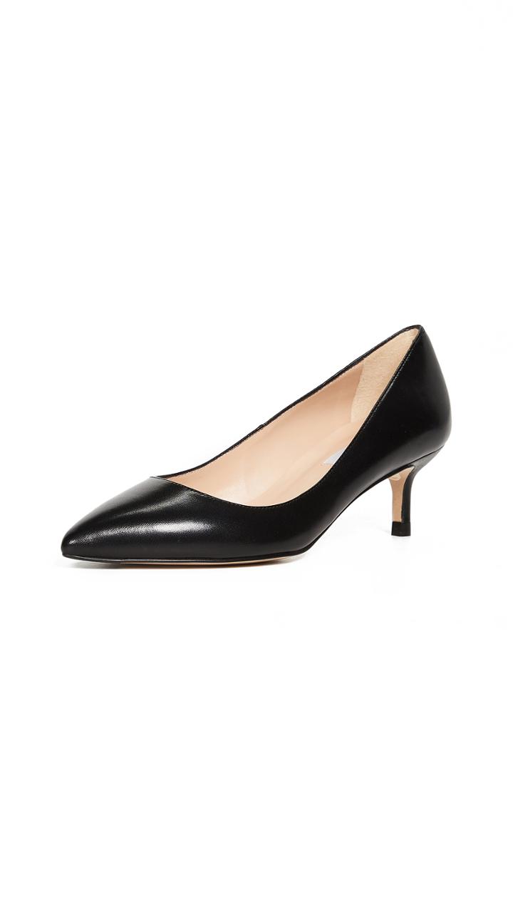 L K Bennett Audrey Kitten Heel Pumps