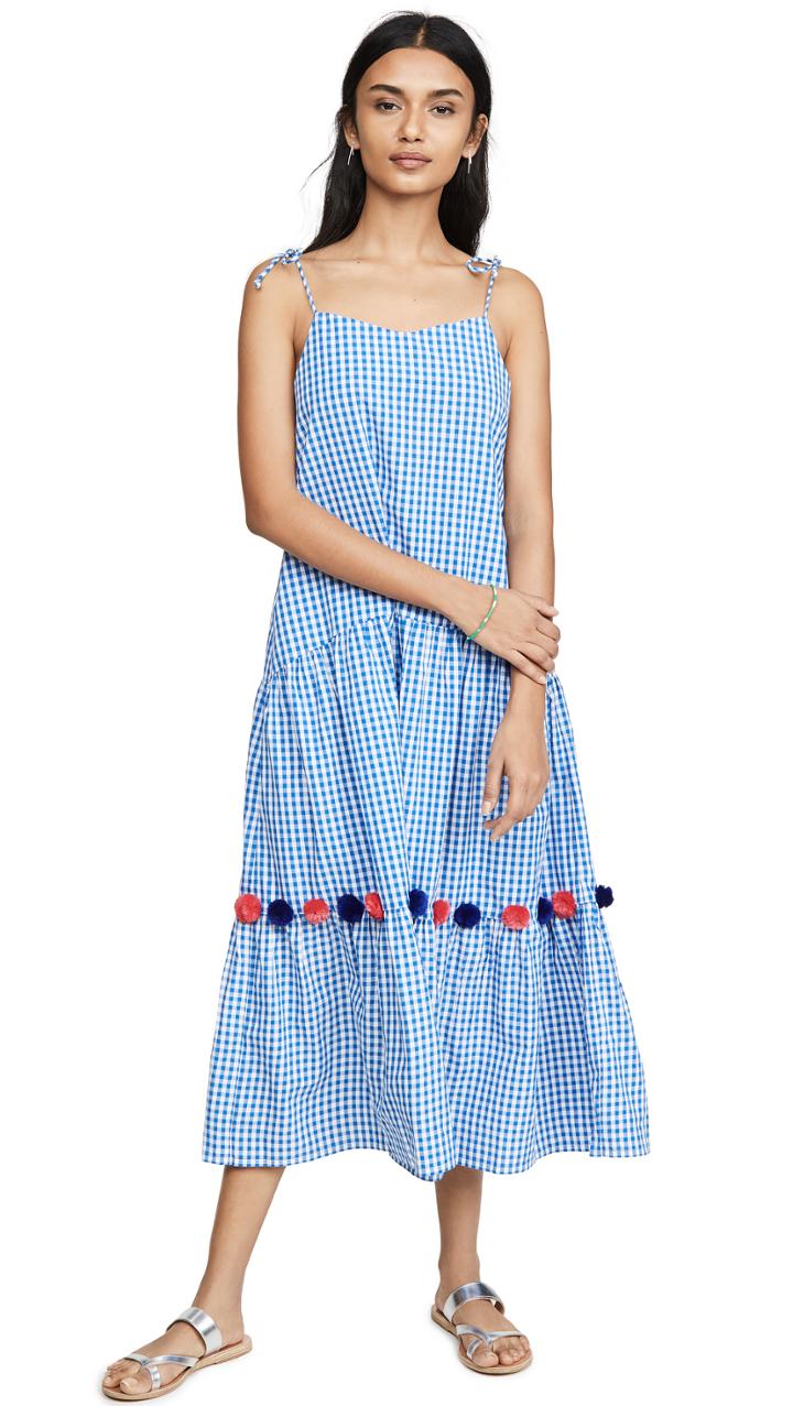 Kos Resort Gingham Dress