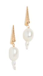 Anni Lu Turret Shell Earrings