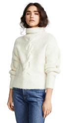Theory Mohair Cable Turtleneck