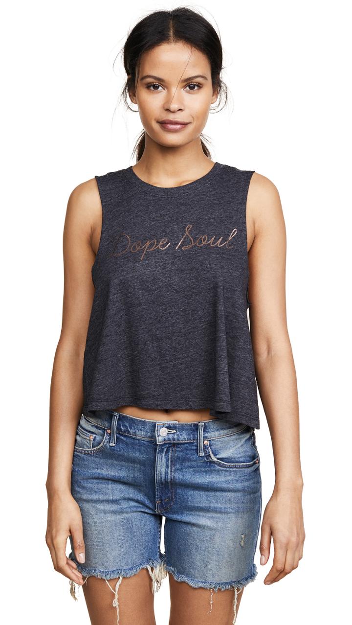 Spiritual Gangster Dope Soul Crop Tank