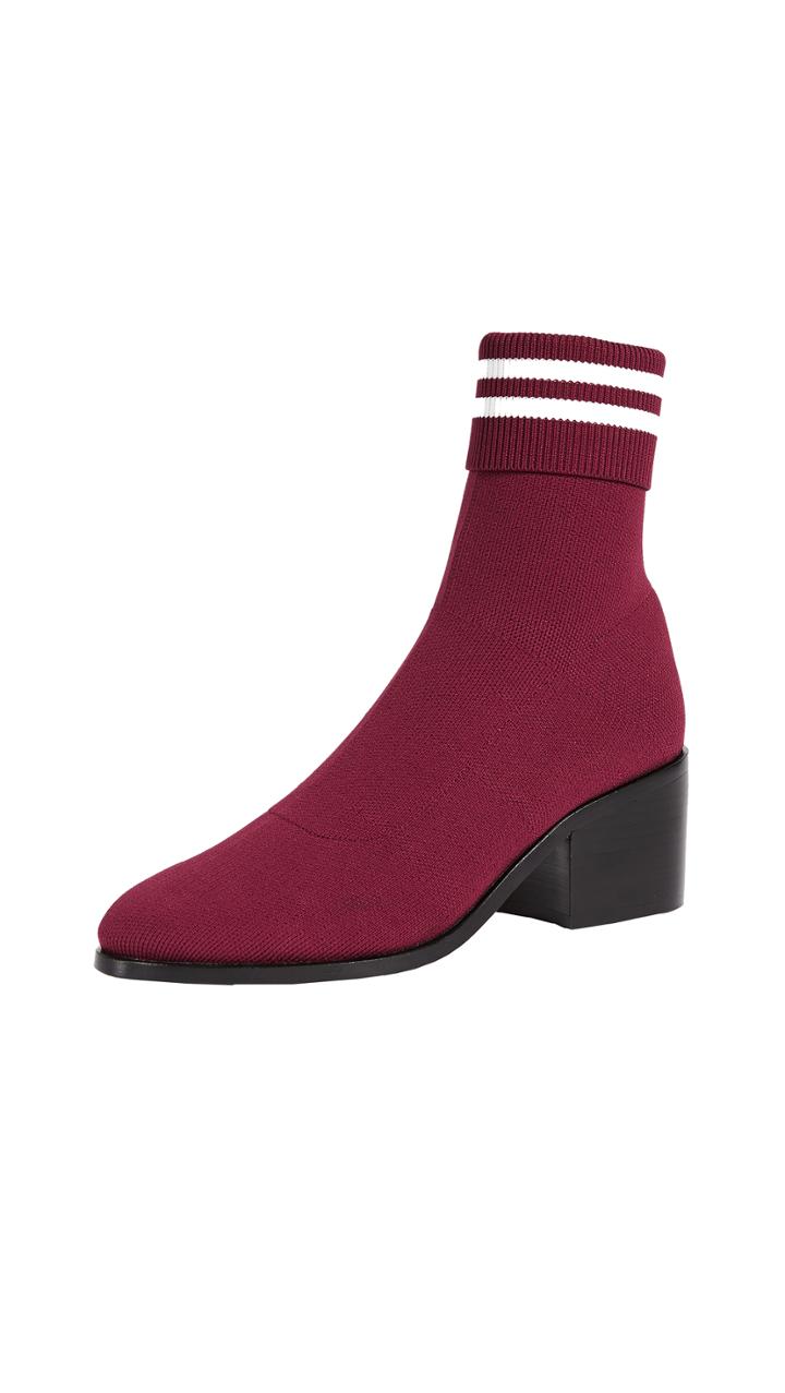 Opening Ceremony Dani Leather Flat Boots